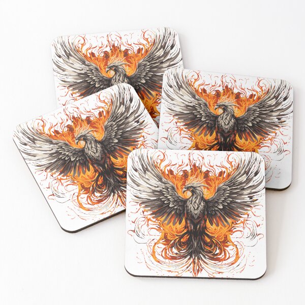 Item preview, pewter phoenix designed and sold by JoLew13.