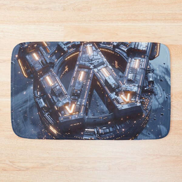 Item preview, Future Spaceship Alphabet W Design designed and sold by Lucky-Sheep777.