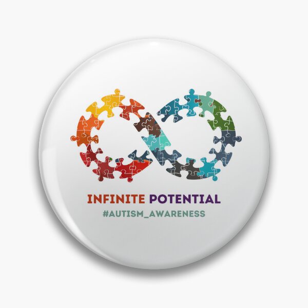 Item preview, Infinite Potential Autism Awareness Puzzle designed and sold by Atsariya.