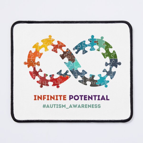 Item preview, Infinite Potential Autism Awareness Puzzle designed and sold by Atsariya.