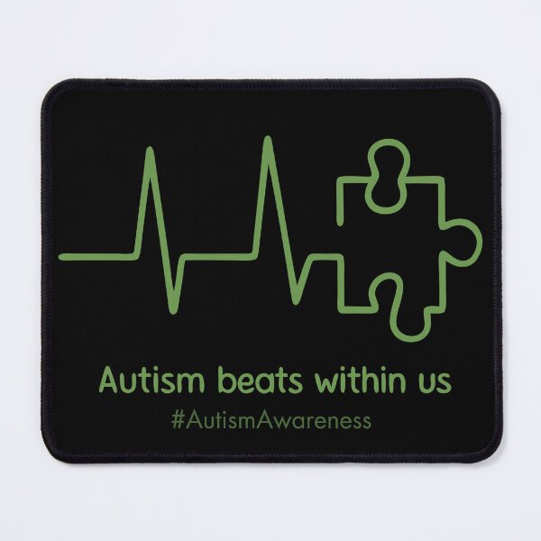 Item preview, Autism Beats Within Us Awareness Design designed and sold by Atsariya.