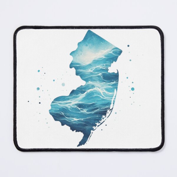 Item preview, New Jersey Water State Outline designed and sold by MysticForest18.