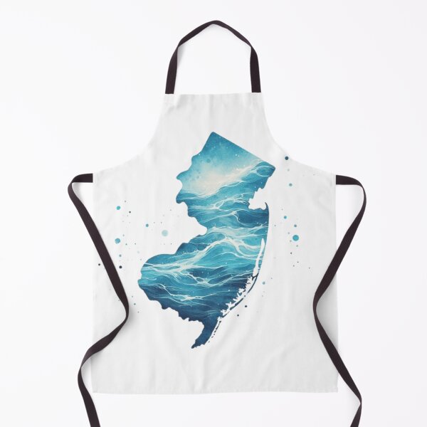 Item preview, New Jersey Water State Outline designed and sold by MysticForest18.