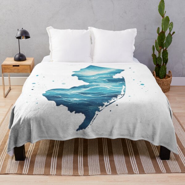 Item preview, New Jersey Water State Outline designed and sold by MysticForest18.