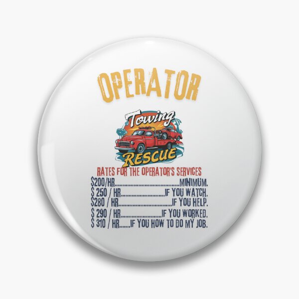Item preview, Operator Rates - Modern Crane Operator Design designed and sold by Colorful-Garden.