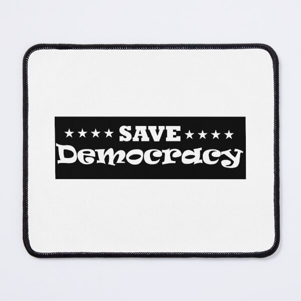 Item preview, Vote Save Democracy Black designed and sold by GraphixKing999.