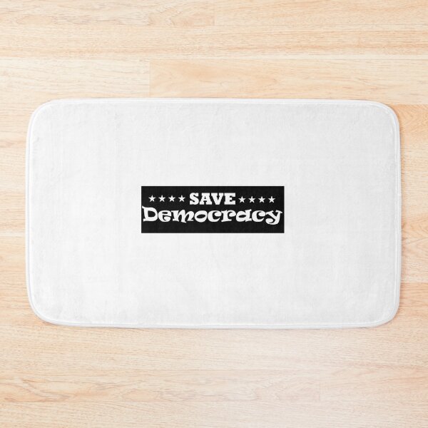 Item preview, Vote Save Democracy Black designed and sold by GraphixKing999.