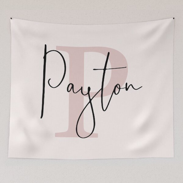 Item preview, Payton - Custom name on black cursive font  designed and sold by To the Lua.