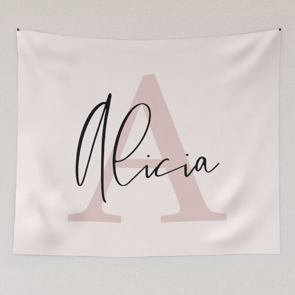Item preview, Alicia - Custom name on black cursive font  designed and sold by To the Lua.