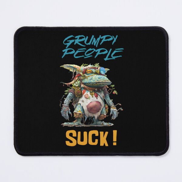 Item preview, Grumpy People Tshirt:Grumpy Monk:Grumpy Elf:Grumpy Troll designed and sold by OwlWorks.