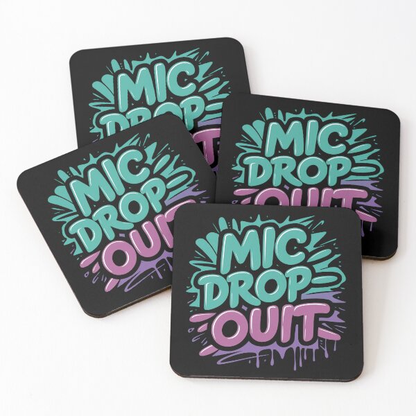 Item preview, Mic Dropout Graffiti Hip Hop Art designed and sold by RadDeck.