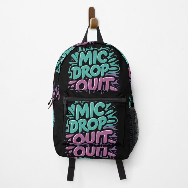 Item preview, Mic Dropout Graffiti Hip Hop Art designed and sold by RadDeck.
