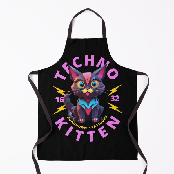 Item preview, Techno Kitten designed and sold by pUNKnown.