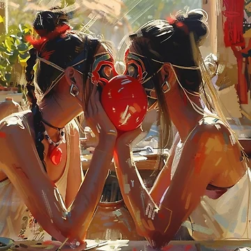 Artwork thumbnail, Kissed by RicoInStudios
