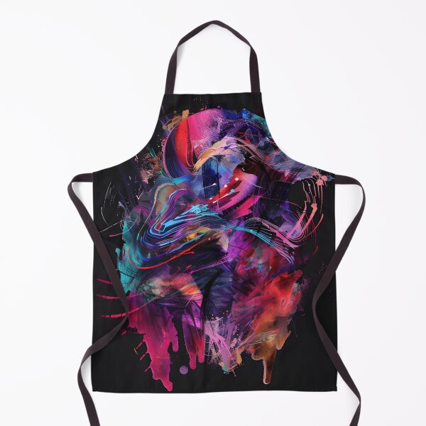 Item preview, abstract patterns in vibrant colors designed and sold by ChubbyGoong.