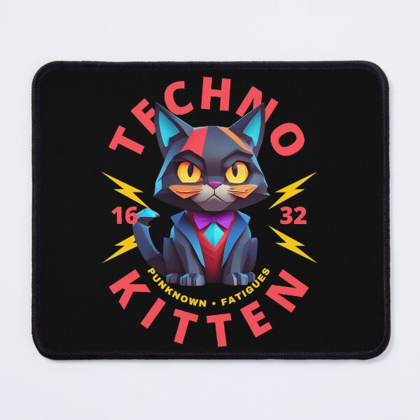 Item preview, Techno Kitten designed and sold by pUNKnown.