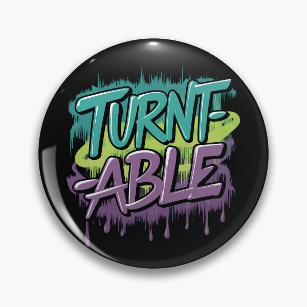Artikelvorschau, Turntable Rap Poetry Ikonisches Hip Hop Songtext Design entworfen und verkauft von RadDeck.
