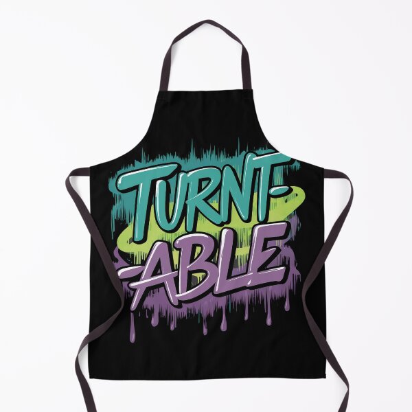 Artikelvorschau, Turntable Rap Poetry Ikonisches Hip Hop Songtext Design entworfen und verkauft von RadDeck.