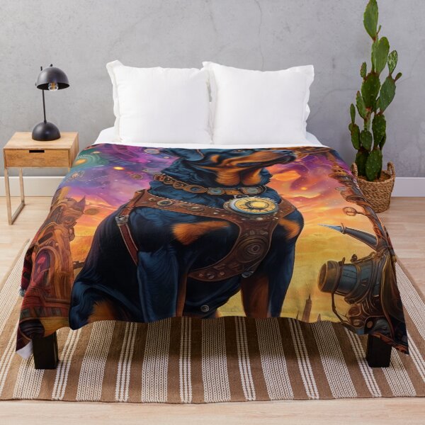 Item preview, Steampunk Rottweiler Majesty designed and sold by purrfect pattern.