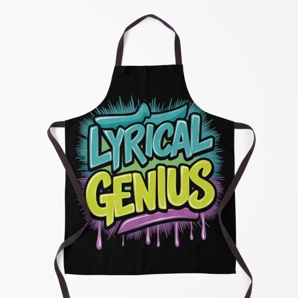 Item preview, Lyrical Genius Rapper's Delight Classic Hip Hop Design designed and sold by RadDeck.