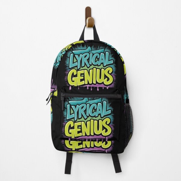 Item preview, Lyrical Genius Rapper's Delight Classic Hip Hop Design designed and sold by RadDeck.
