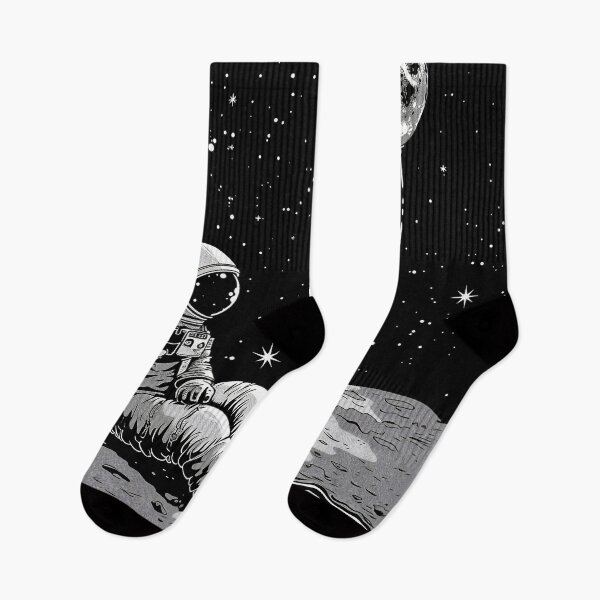 Item preview, Astronaut on Starry Moon designed and sold by Guesso.