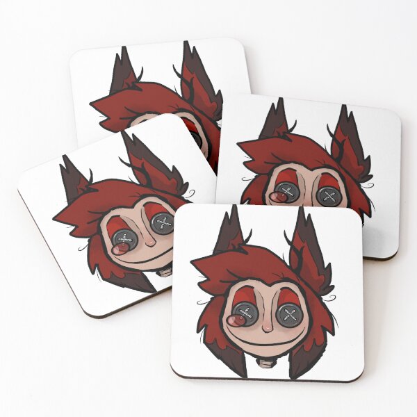 Item preview, Alastor creepy doll head hazbin hotel designed and sold by WalkerWolf.