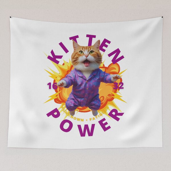 Item preview, Kitten Power designed and sold by pUNKnown.