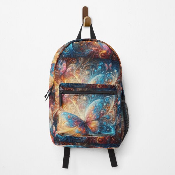 Item preview, Spectacular Colorful Magical Butterfly Pattern designed and sold by DigiDreamyArt.