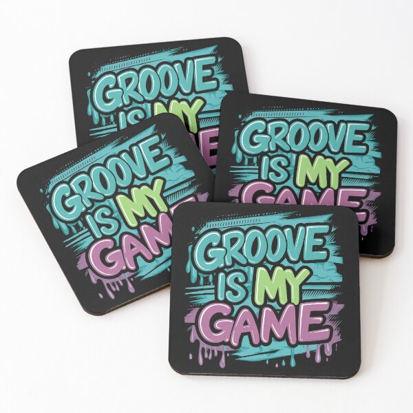 Item preview, Groove is my Game MC Battle Ready Hip Hop Rap Design designed and sold by RadDeck.