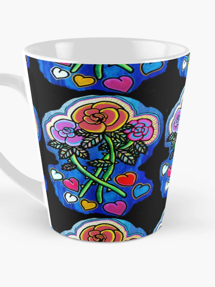 Thumbnail 3 of 4, Coffee Mug, Luminous Roses designed and sold by RhiSun505.