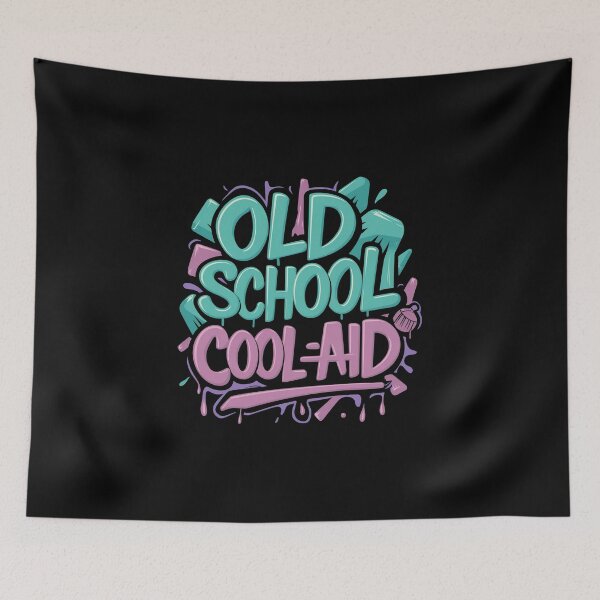 Item preview, Old School Cool-Aid Street Poetry Hip Hop Lyric Art Design designed and sold by RadDeck.