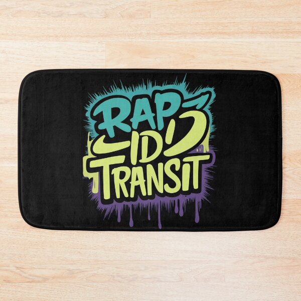 Item preview, Rapid Transit Freestyle Cypher Hip Hop Battle Design designed and sold by RadDeck.