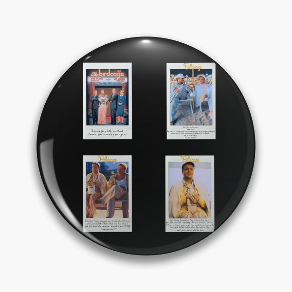 Item preview, The Birdcage Movie Sticker Set / T Shirt designed and sold by DiverseDazzle.