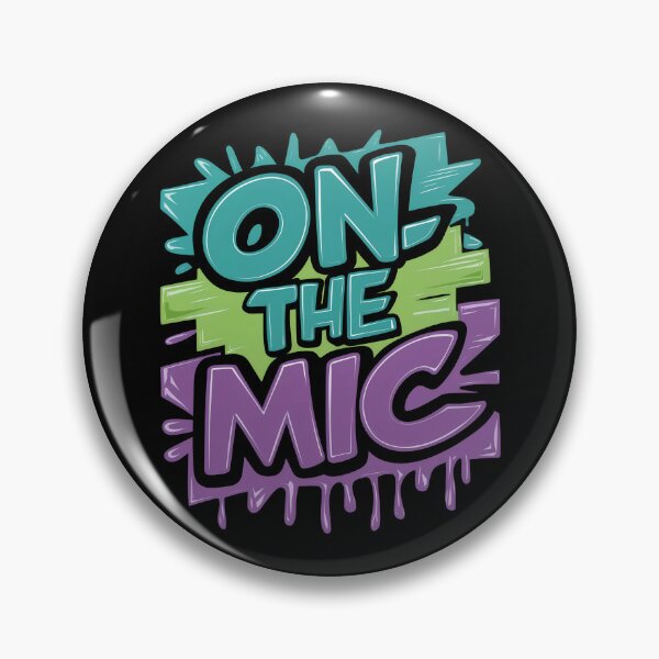 Item preview, On the Mic Rap Legends Tribute to Hip Hop Icons Design designed and sold by RadDeck.