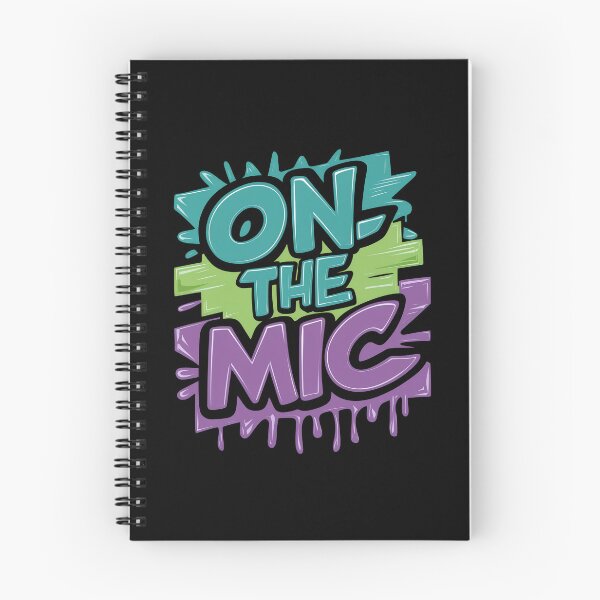 Item preview, On the Mic Rap Legends Tribute to Hip Hop Icons Design designed and sold by RadDeck.