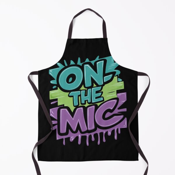 Item preview, On the Mic Rap Legends Tribute to Hip Hop Icons Design designed and sold by RadDeck.