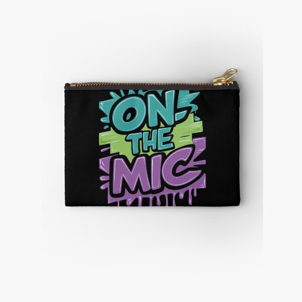 Item preview, On the Mic Rap Legends Tribute to Hip Hop Icons Design designed and sold by RadDeck.