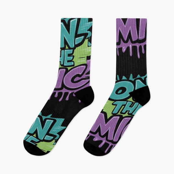 Item preview, On the Mic Rap Legends Tribute to Hip Hop Icons Design designed and sold by RadDeck.