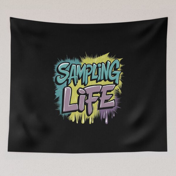 Item preview, Sampling Life Boom Bap Classics 90s Hip Hop Music Design designed and sold by RadDeck.