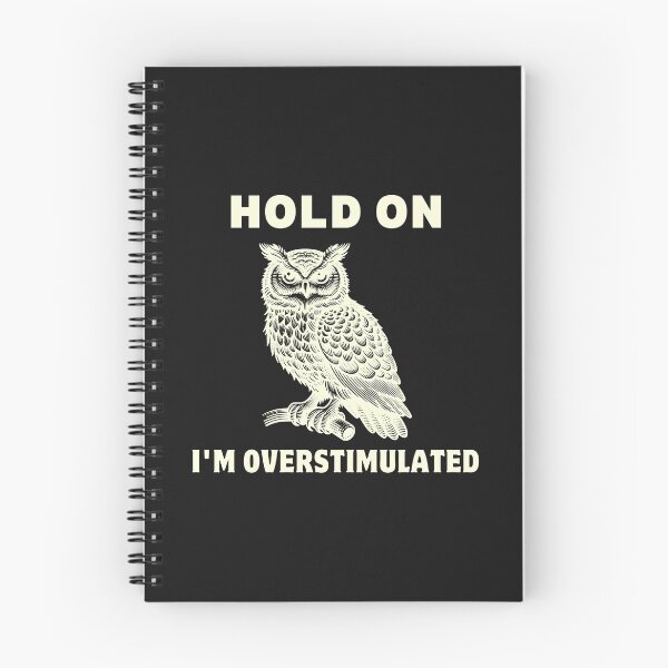 Item preview, hold on i'm overstimulated Classic T-Shirt designed and sold by padeddesignart.