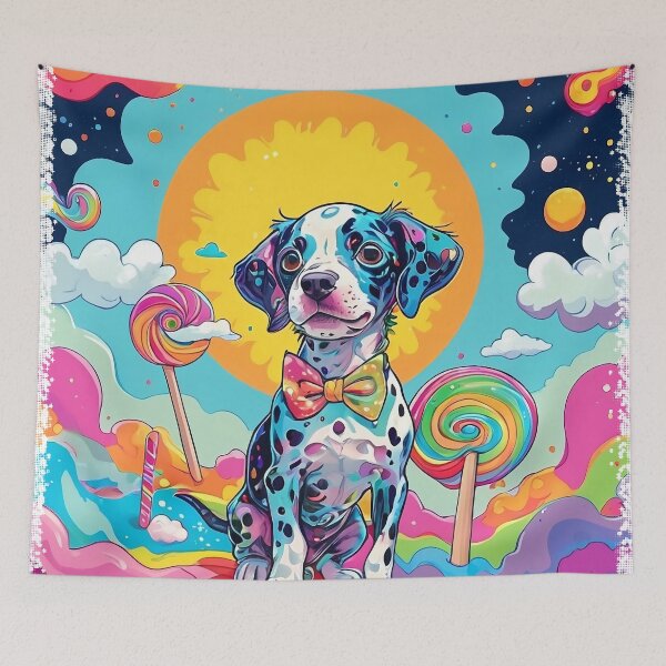 Item preview, Candyland Dalmatian designed and sold by purrfect pattern.