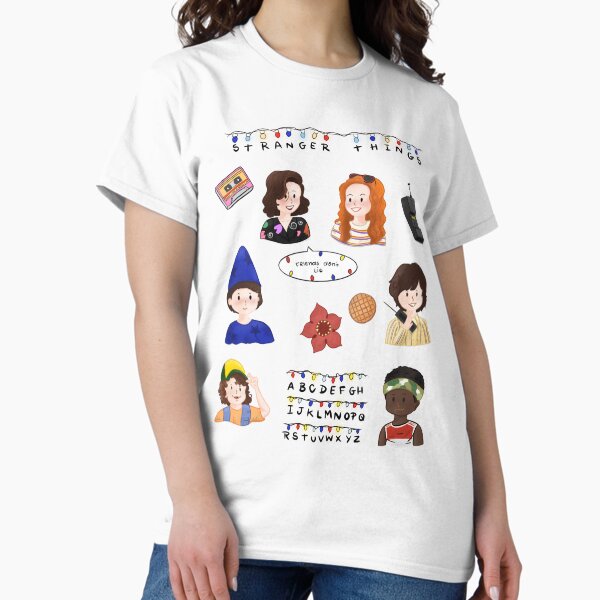 Item preview, Stranger Things Character Sticker Sheet designed and sold by larisdesigns.