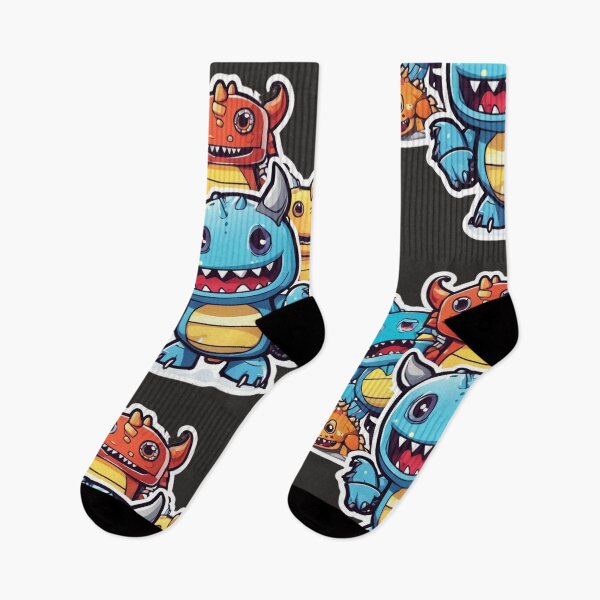 Item preview, “Whimsical Monster Mash” designed and sold by Thaivi Design.