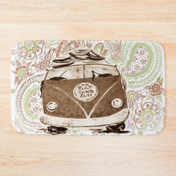 Item preview, TWO -TONE PAISLEY SANDY SURF VAN  designed and sold by SALTi2Art.