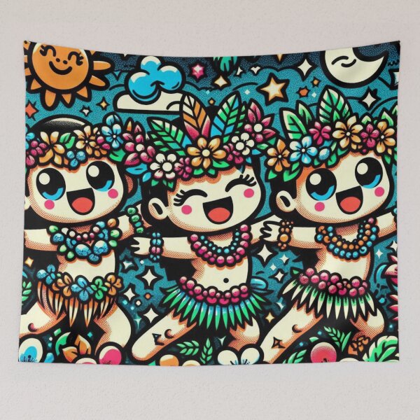 Item preview, Enchanting Hula Kids - 020 designed and sold by sagaofsilence.