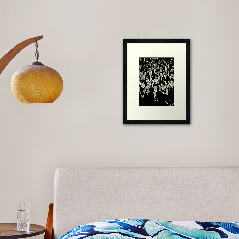 July 4th, 1921 Framed Art Print