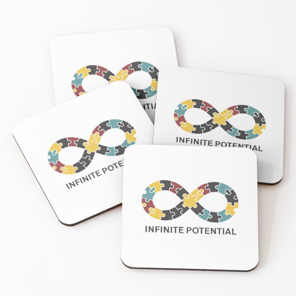 Item preview, Infinite Potential: Puzzle Piece Infinity Symbol designed and sold by Atsariya.