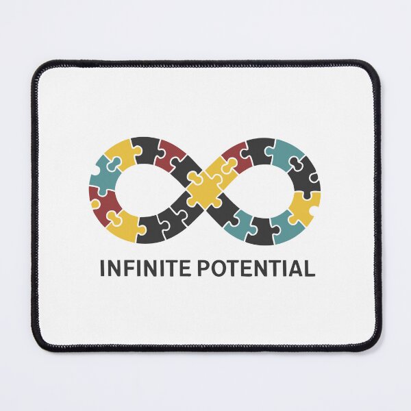 Item preview, Infinite Potential: Puzzle Piece Infinity Symbol designed and sold by Atsariya.