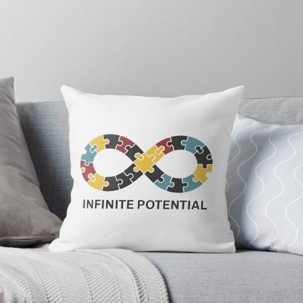Item preview, Infinite Potential: Puzzle Piece Infinity Symbol designed and sold by Atsariya.